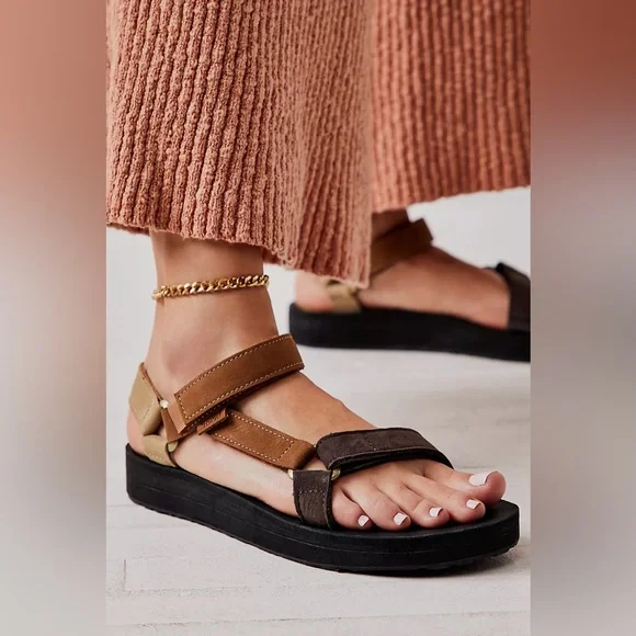 Free People Teva Women's Midform Universal Leather Sandal - Picture 2 of 9